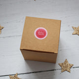 Personalised Striped Ceramic Christmas Bauble