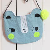 Linen Bear Bag
