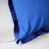 Large Leopard Print Velvet Cushion