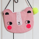 Linen Bear Bag