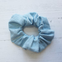 Linen scrunchies