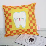 Checkerboard tooth cushion