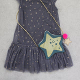 Screen printed star bag