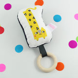 Happy Alphabet Rattle Teether