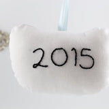 Personalised Polar Bear Decoration