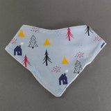 Organic Bandana Bib - Pink, Cream or Blue