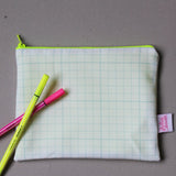 Graph Paper Pouch