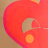 Happy Balloon Screen Printed Poster