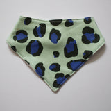 Leopard Print Bandana Bib