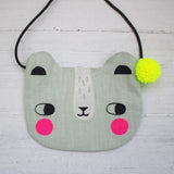 Linen Bear Bag