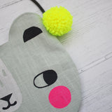 Linen Bear Bag