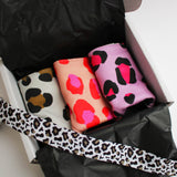 Leopard Print Bandana Bib