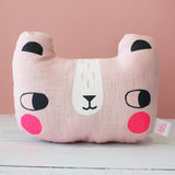 Linen Bear Cushion