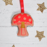 Toadstool Christmas Decoration