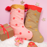 Spotty Christmas Stocking