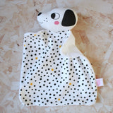 Dotty Dogs Dalmatian cuddly blankie