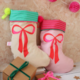 Bow Christmas Stocking