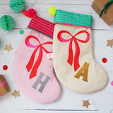 Bow Christmas Stocking