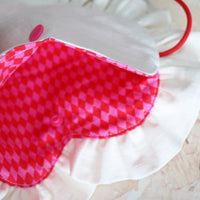 Ruffled Heart Bag