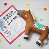 Pony Club soft toy horse