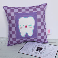 Checkerboard tooth cushion