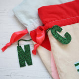 Bright reusable Christmas gift bags