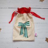 Bright reusable Christmas gift bags