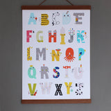 Happy Alphabet Poster