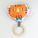 Tiger Rattle Teether