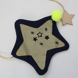 Screen printed star bag